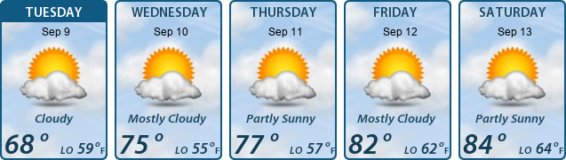 5-Day Forecast