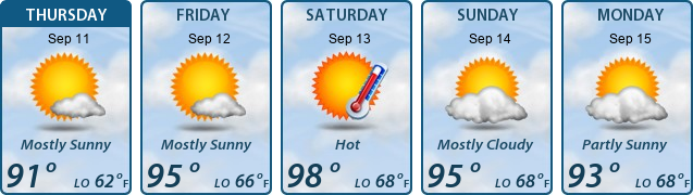 5-Day Forecast